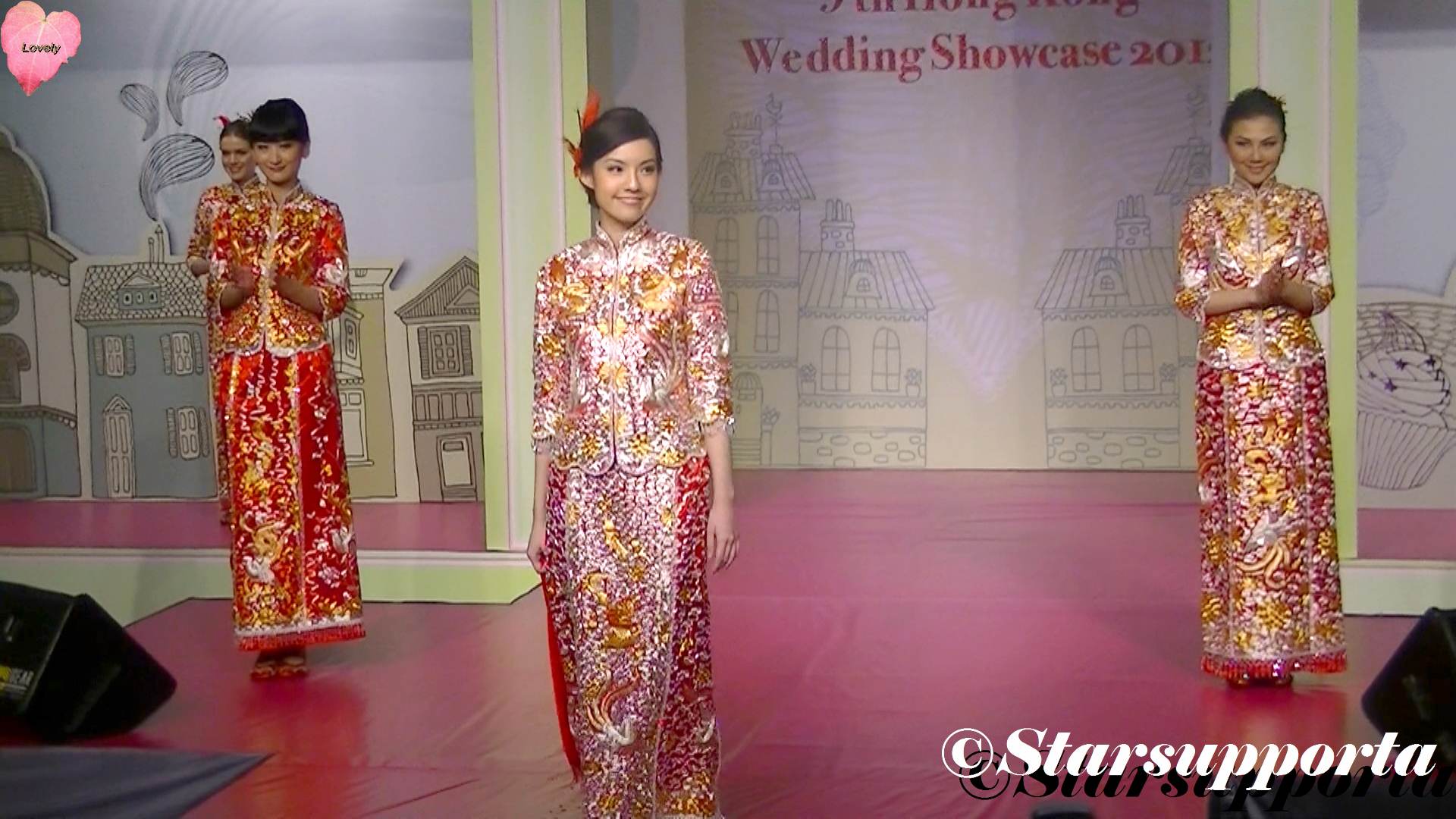 20120429 9th Hong Kong Wedding Showcase 2012 - 鴻運繡莊裙褂專門店: 龍年裙褂匯演 @ 香港Emax (video)